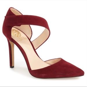 VINCE CAMUTO Carlotte Asymmetrical Strap Heels